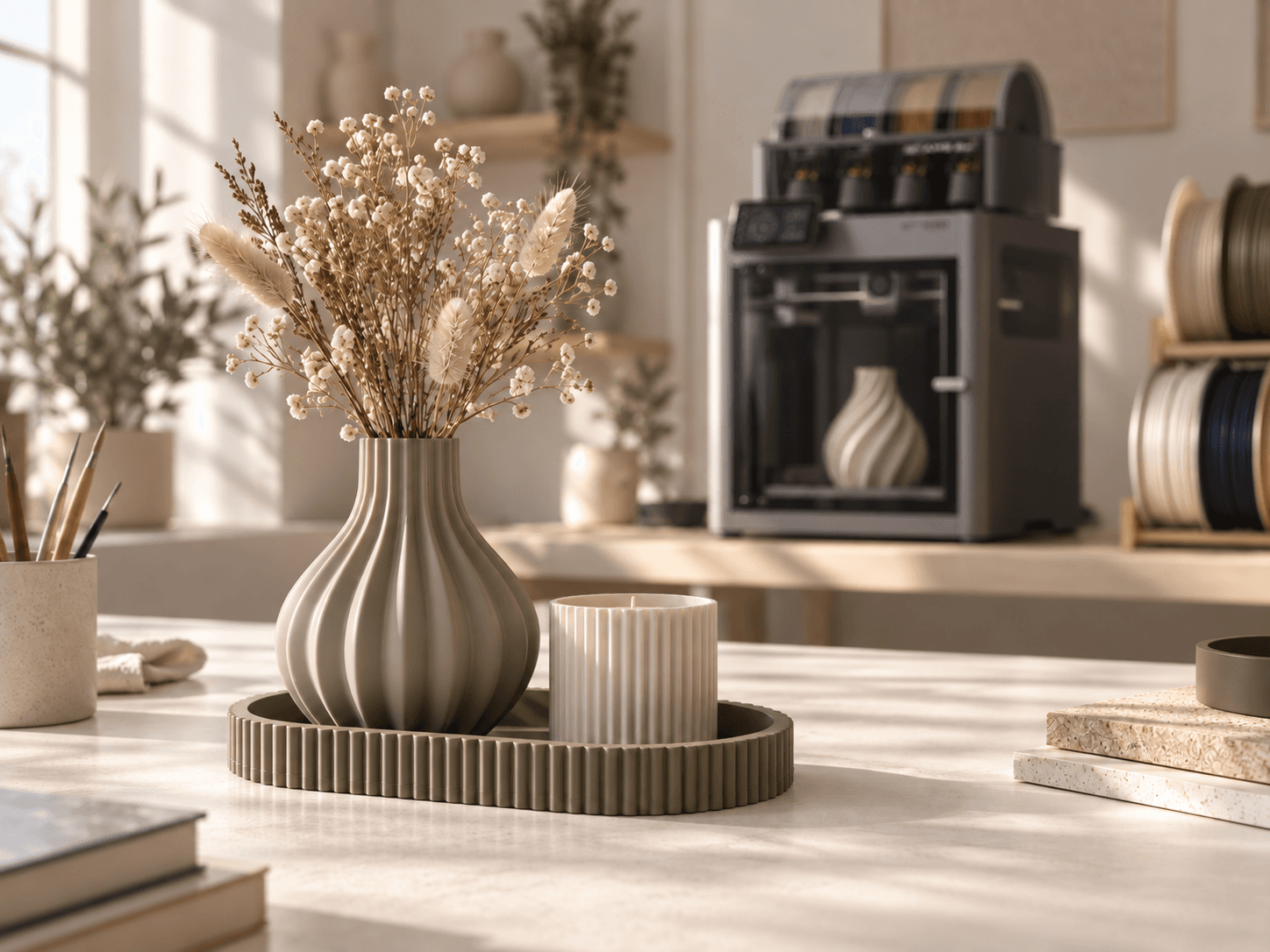 Moss & Olive studio pieces